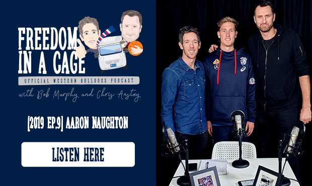HERO_150519FIAC.jpg Aaron Naughton is this week's guest on the Freedom In A Cage. - Western Bulldogs